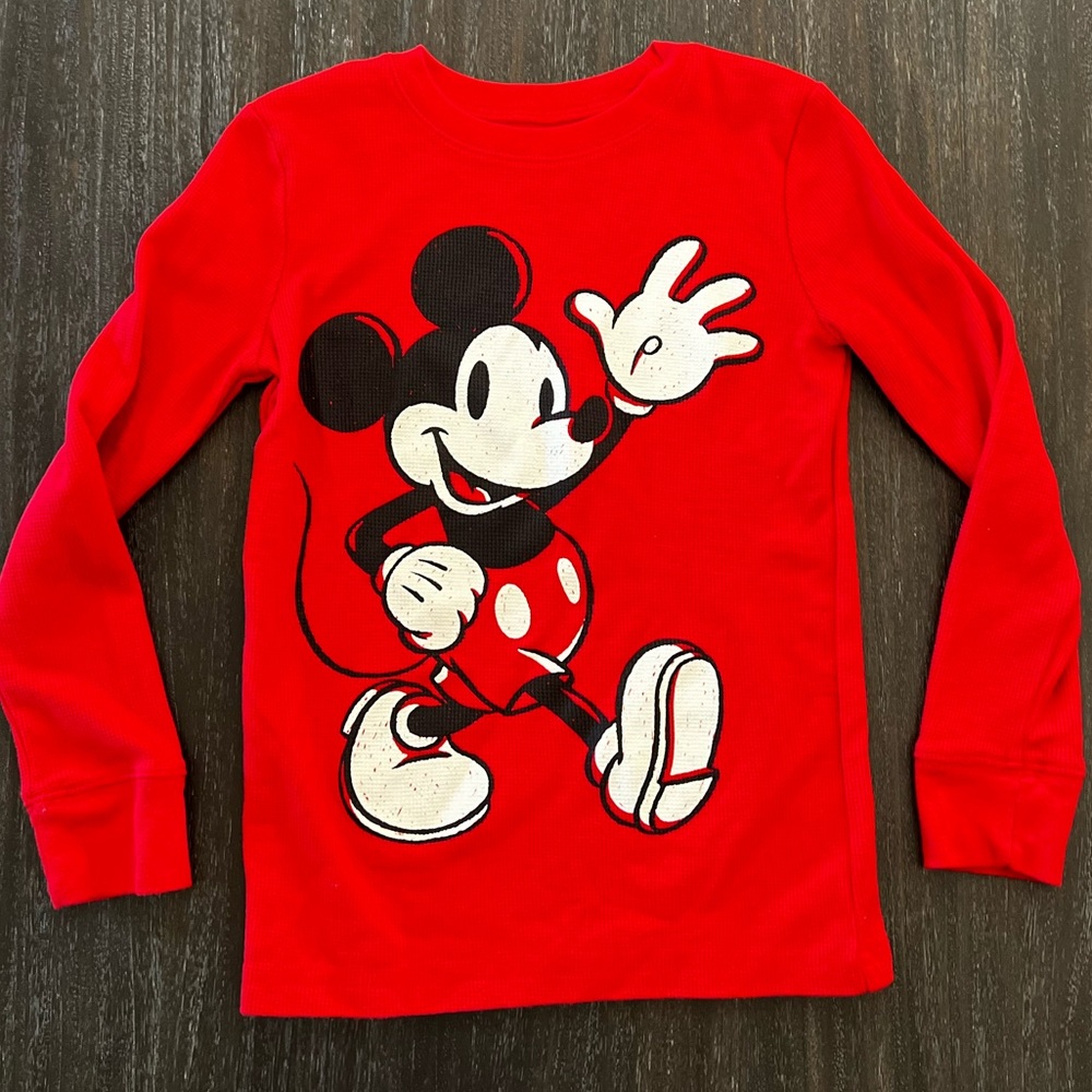 Jumping Bean Girls Long Sleeve Disney Red T-shirt 7
